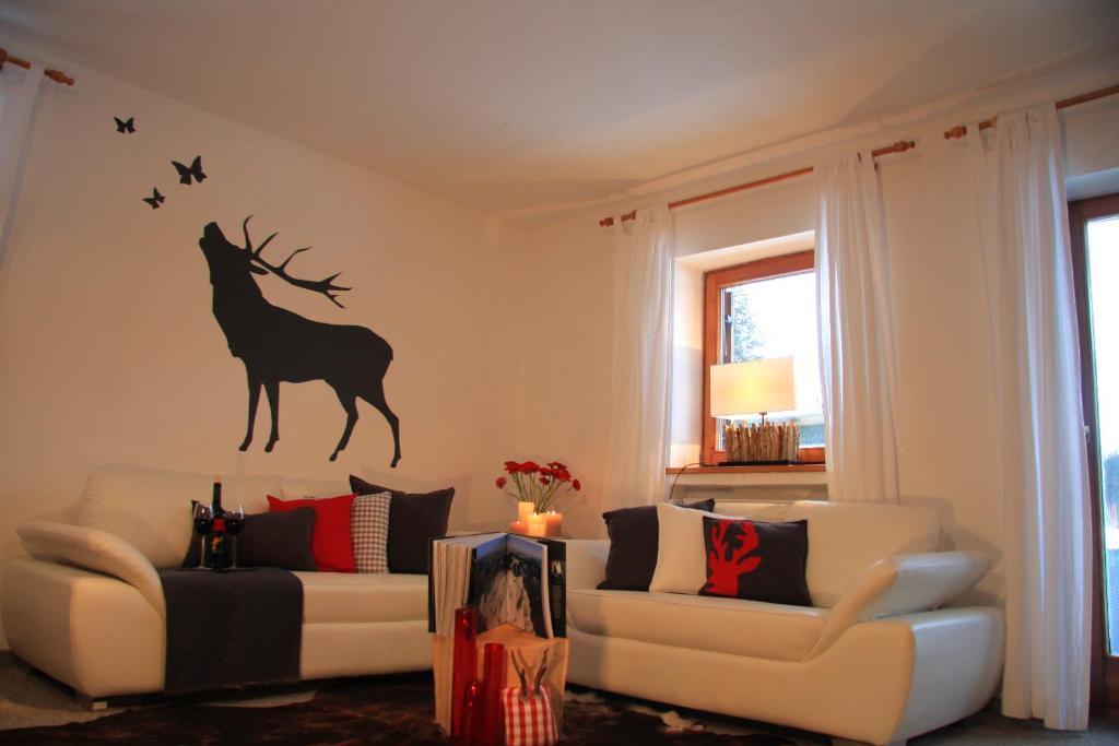 Berghaus Alpenland Apartment Klais Esterno foto